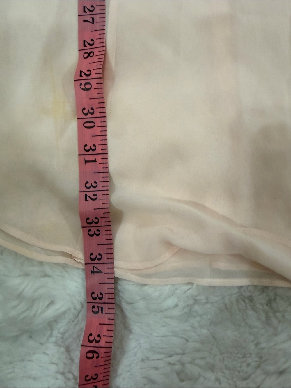Oscar de la Renta Sleepwear Sheer Satin-Trim Robe in Blush - Picture 10 of 10